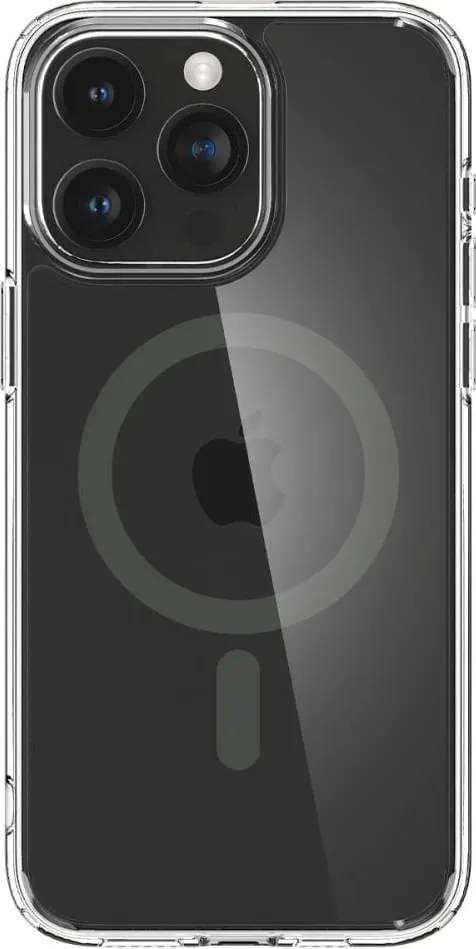 Mbështjellës për iPhone 15 Pro Max Spigen Ultra Hybrid MagSafe, i hirtë - 4
