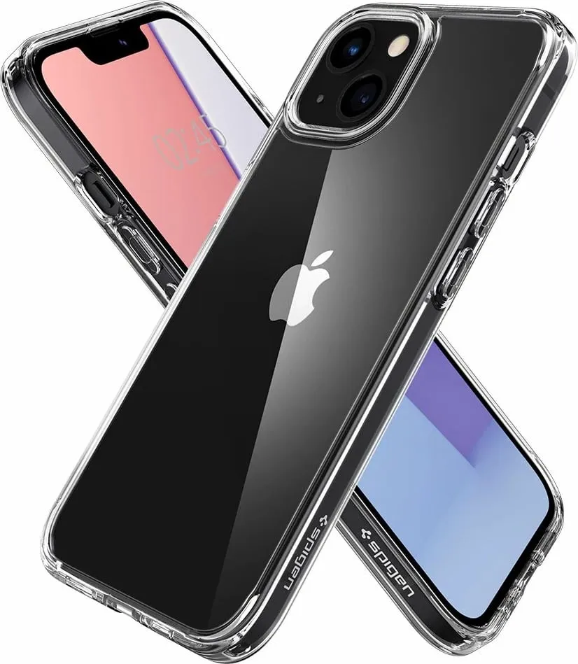 Mbështjellës për iPhone 13 mini Spigen Ultra Hybrid, transparent - 6