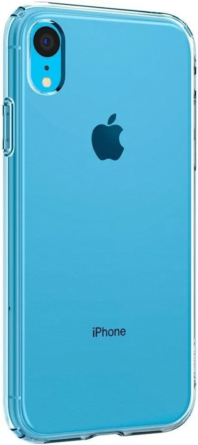 Mbrojtëse për celular iPhone XR Spigen Liquid Crystal, transparente - 5