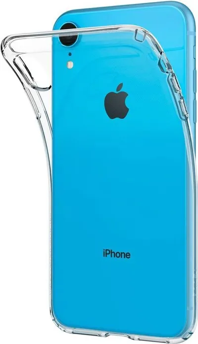 Mbrojtëse për celular iPhone XR Spigen Liquid Crystal, transparente - 6