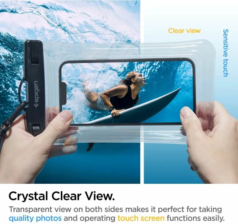Mbrojtëse për celular Spigen Aqua Shield A610, transparente - 5