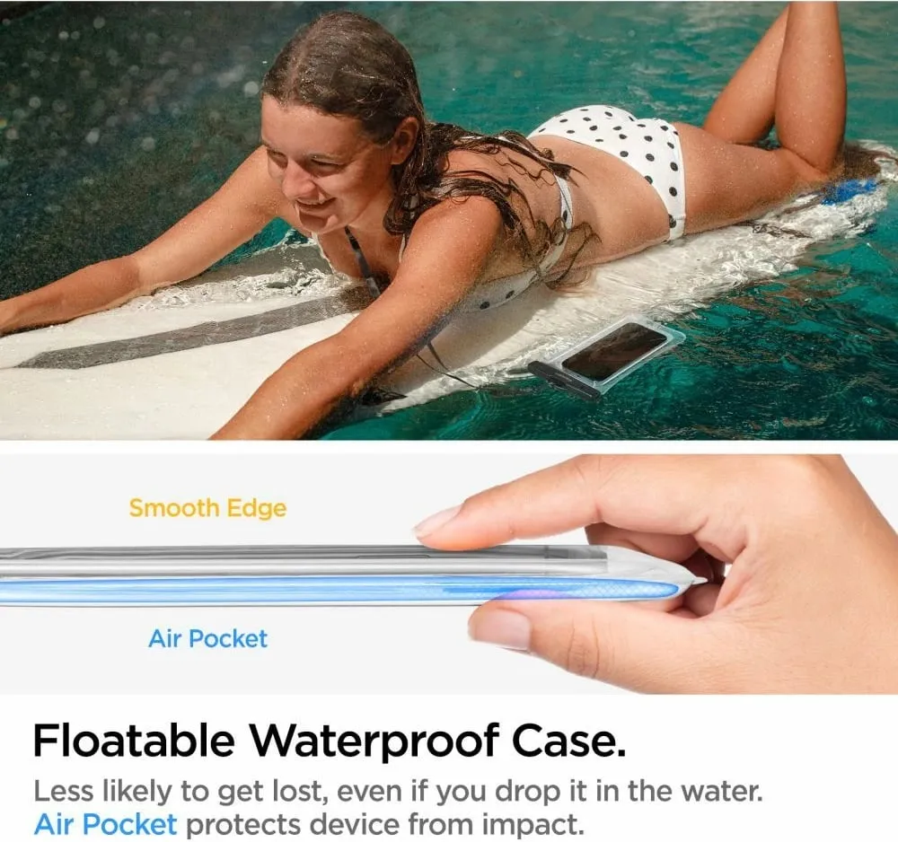 Mbrojtëse për celular Spigen Aqua Shield A610, transparente - 7