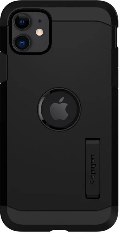 Mbrojtëse Spigen Tough Armor për iPhone 11, e zezë - 1