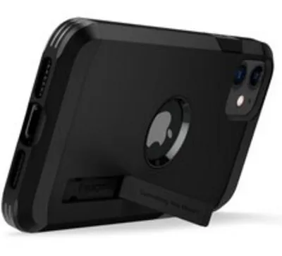 Mbrojtëse Spigen Tough Armor për iPhone 11, e zezë - 7