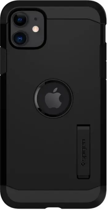Mbrojtëse Spigen Tough Armor për iPhone 11, e zezë