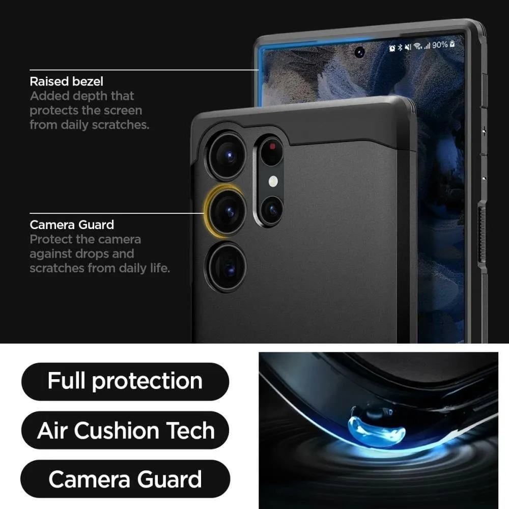 Mbështjellës për Samsung Galaxy S23+ Spigen Tough Armor, i zi - 16