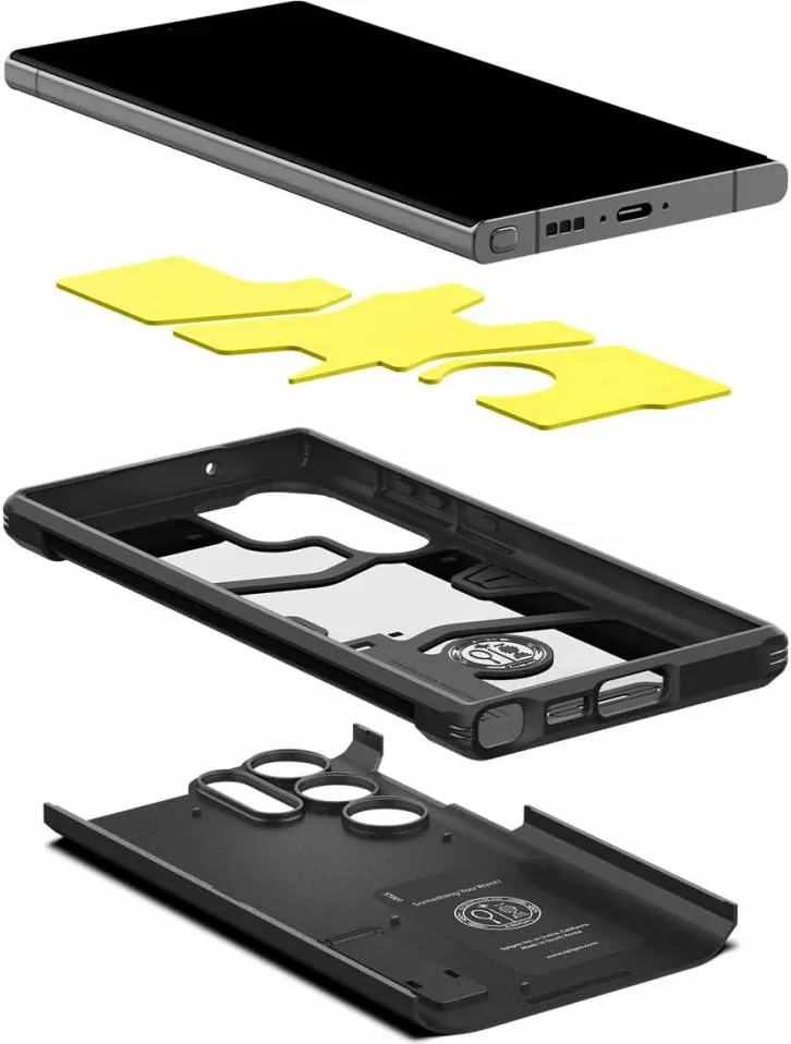 Mbështjellës për Samsung Galaxy S23+ Spigen Tough Armor, i zi - 19