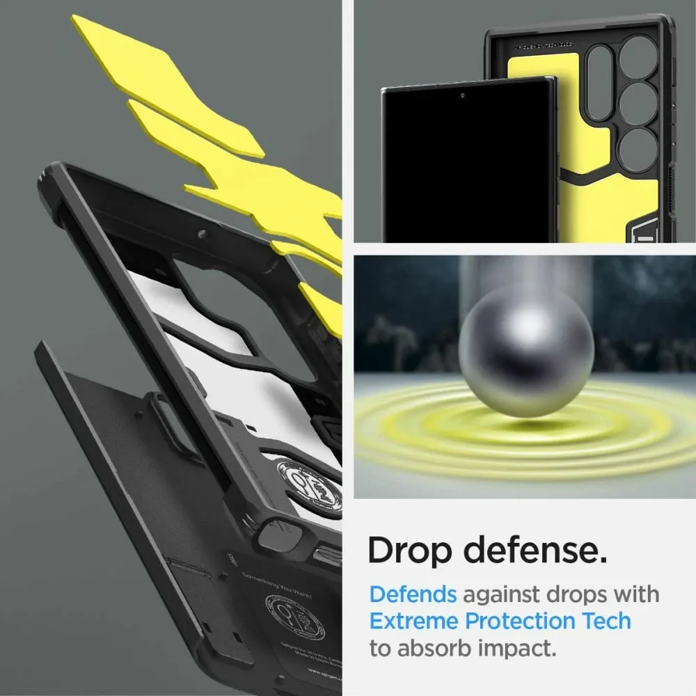 Mbështjellës për Samsung Galaxy S23+ Spigen Tough Armor, i zi - 23