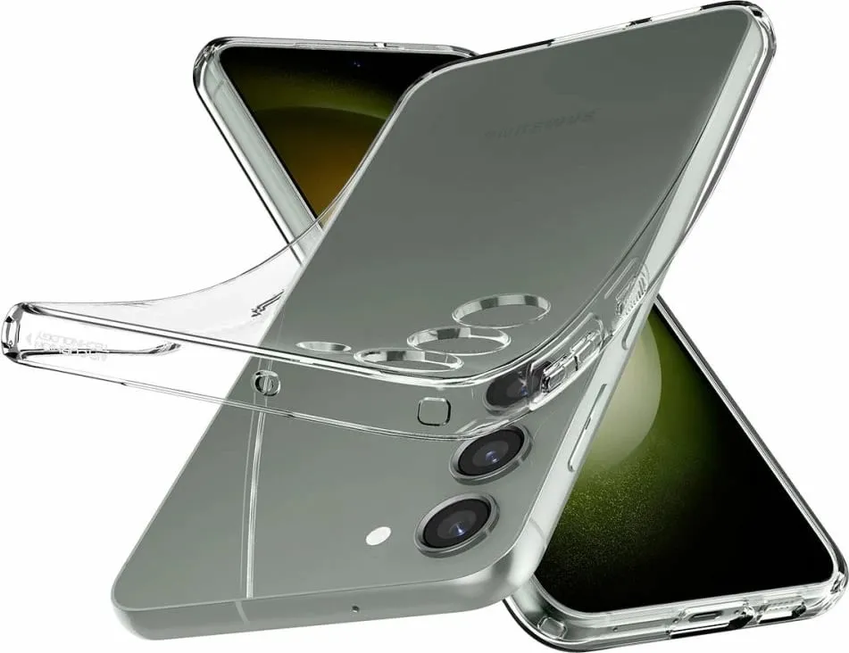 Mbrojtëse për celular Samsung Galaxy S23 Spigen Liquid Crystal, transparente - 10