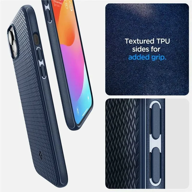 Mbështjellës për iPhone 15 Plus Spigen Mag Armor MagSafe, i kaltër - 2