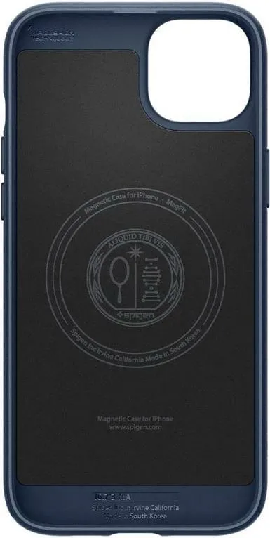 Mbështjellës për iPhone 15 Plus Spigen Mag Armor MagSafe, i kaltër - 9