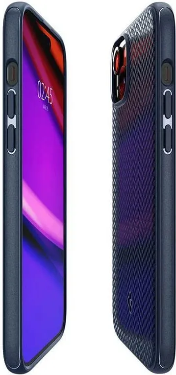 Mbështjellës për iPhone 15 Plus Spigen Mag Armor MagSafe, i kaltër - 10