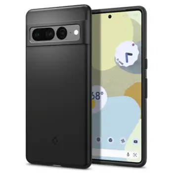 Mbështjellës për Google Pixel 7 Pro Spigen Thin Fit, i zi