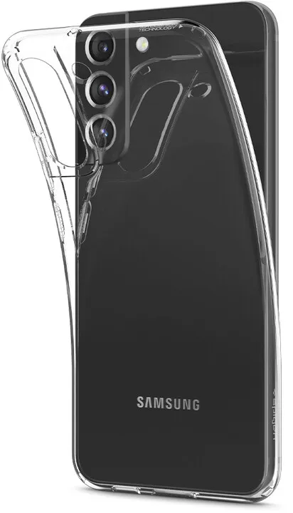 Mbrojtëse Spigen Liquid Crystal për Samsung Galaxy S22, transparente - 5