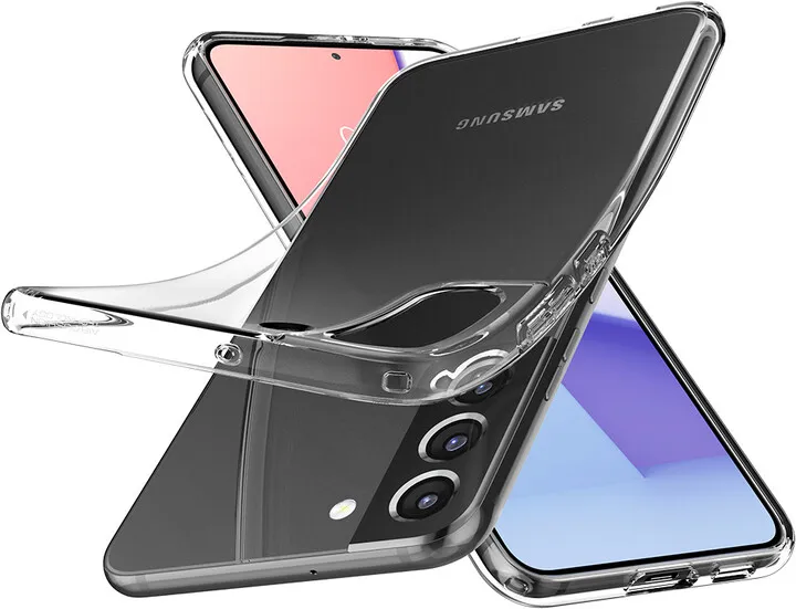 Mbrojtëse Spigen Liquid Crystal për Samsung Galaxy S22, transparente - 6