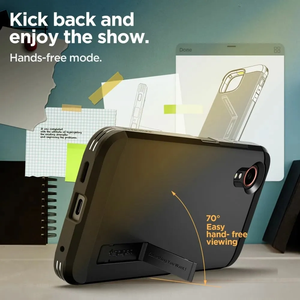 Mbështjellës për Samsung Galaxy XCover 7 Spigen Tough Armor, i zi - 8