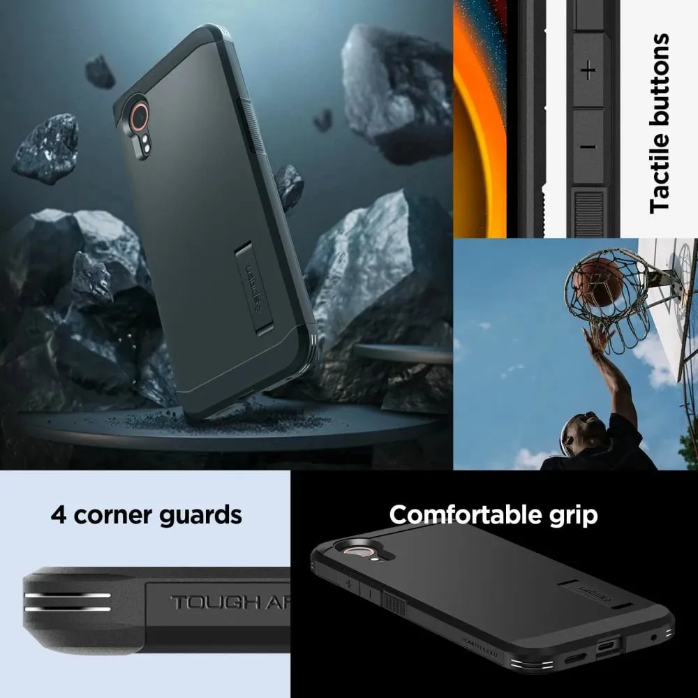 Mbështjellës për Samsung Galaxy XCover 7 Spigen Tough Armor, i zi - 10