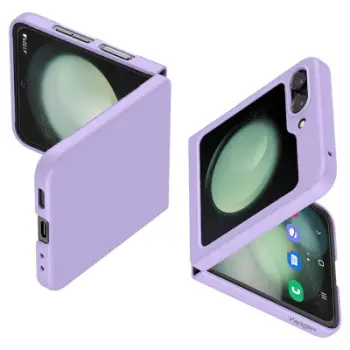 Mbështjelllës për Samsung Galaxy Z Flip5 Spigen Air Skin, vjollcë
