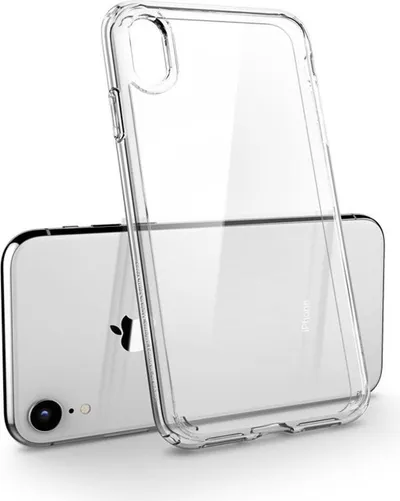 Mbrojtëse për celular iPhone XR Spigen Ultra Hybrid, transparente - 2