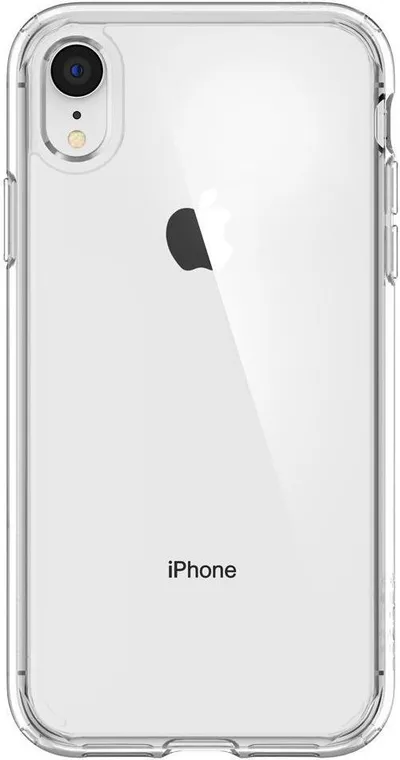 Mbrojtëse për celular iPhone XR Spigen Ultra Hybrid, transparente - 3