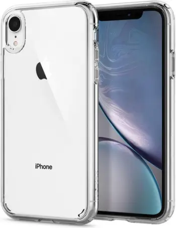 Mbrojtëse për celular iPhone XR Spigen Ultra Hybrid, transparente