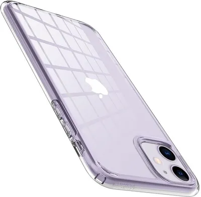 Mbështjellës për iPhone 11 Spigen Ultra Hybrid, transparent - 11