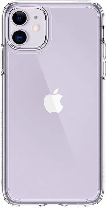 Mbështjellës për iPhone 11 Spigen Ultra Hybrid, transparent - 7