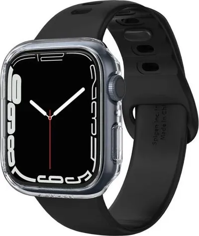 Mbështjellës për Apple Watch 9/8/7 45mm Spigen Thin Fit, transparent - 1