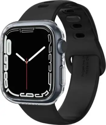 Mbështjellës për Apple Watch 9/8/7 45mm Spigen Thin Fit, transparent