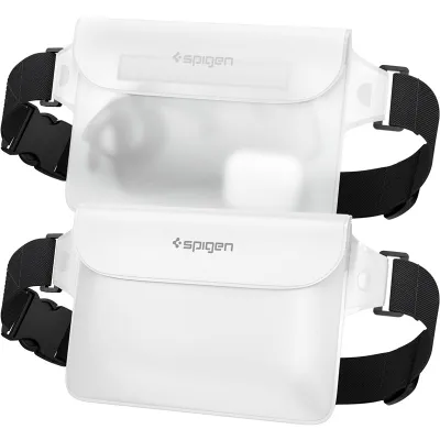 Çantë Spigen Aqua Shield WaterProof Waist Bag A620 2 Pack, e bardhë - 1