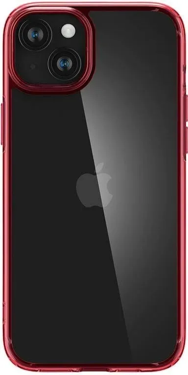Mbështjellës për iPhone 15 Spigen Ultra Hybrid, i kuq - 5