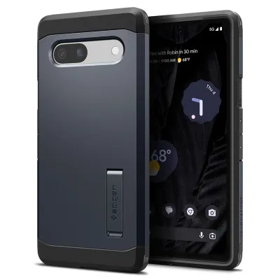 Mbështjellës për Google Pixel 7a Spigen Tough Armor, i zi - 1
