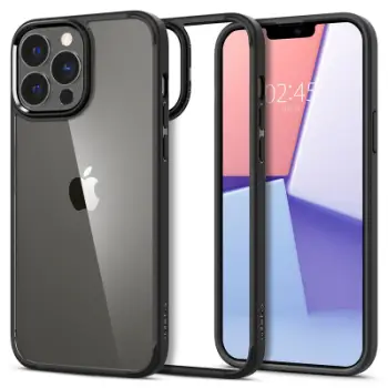 Mbështjellës për iPhone 13 Pro Spigen Ultra Hybrid, transparent