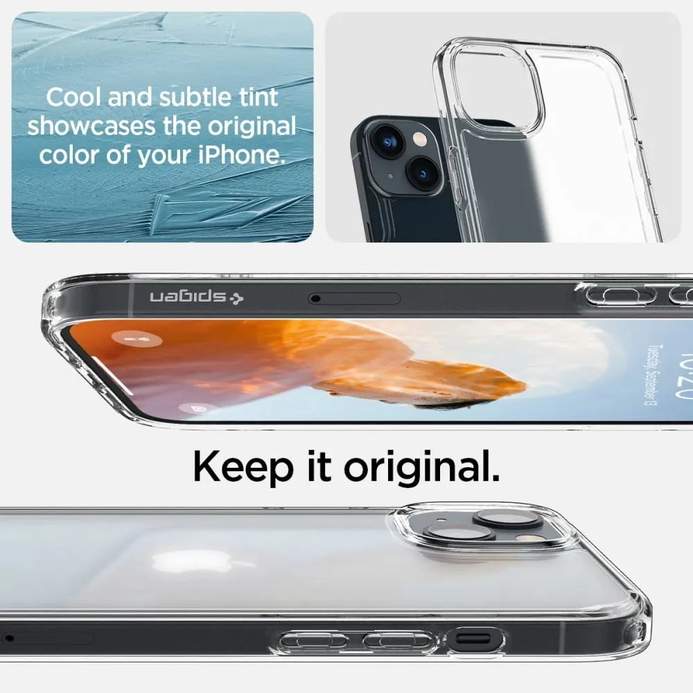 Mbrojtëse për celular iPhone 14 Plus Spigen Ultra Hybrid, transparente - 5