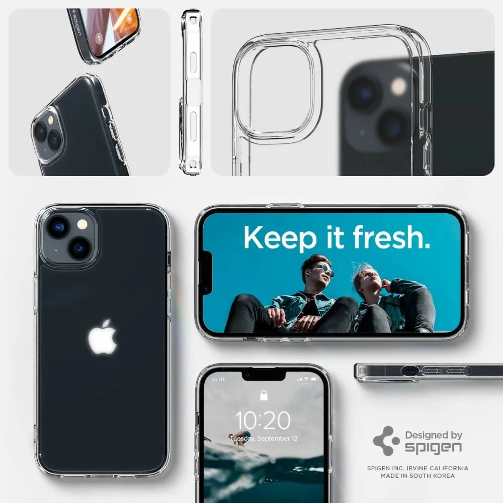 Mbrojtëse për celular iPhone 14 Plus Spigen Ultra Hybrid, transparente - 9