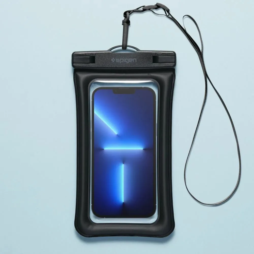 Mbrojtëse e papërshkrueshme nga uji Spigen Aqua Shield WaterProof Floating Case A610 1 Pack, e zezë - 3