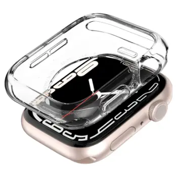 Mbështjellës për Apple Watch 41mm/40mm Spigen Liquid Crystal, transparent