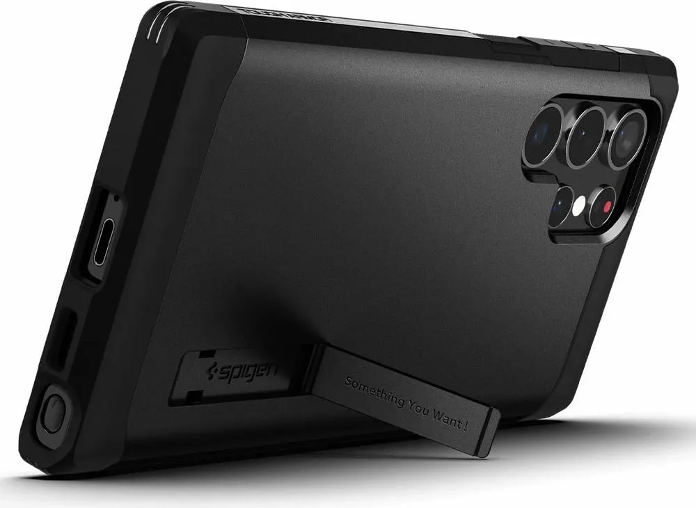 Mbështjellës për Samsung Galaxy S22 Spigen Tough Armor, i zi - 11
