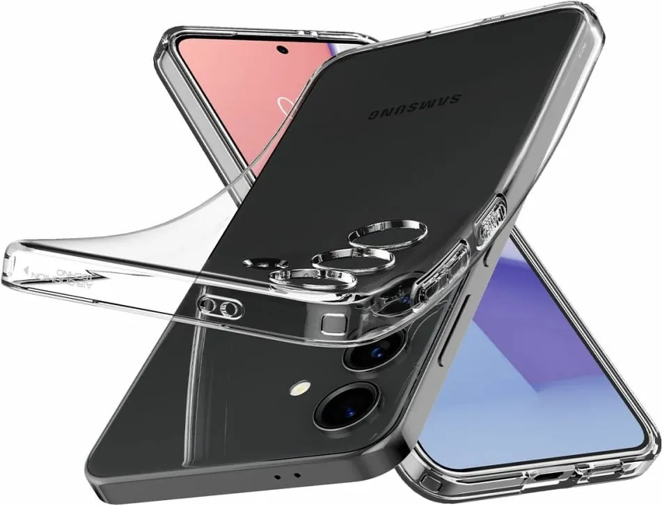 Mbrojtëse për celular Samsung Galaxy S24 Spigen Liquid Crystal, transparente - 4