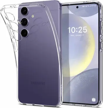 Mbrojtëse për celular Samsung Galaxy S24 Spigen Liquid Crystal, transparente