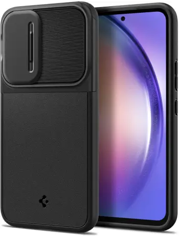 Mbrojtëse për celular Samsung Galaxy A54 5G Spigen Tough Armor, e zezë