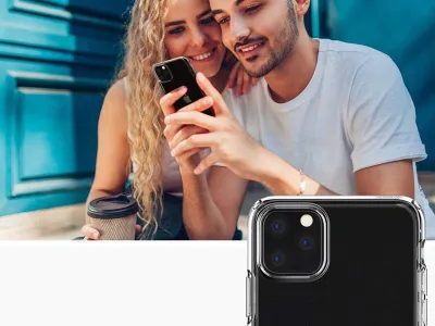 Mbrojtëse për celular iPhone 11 Pro Spigen Liquid Crystal, transparente - 4