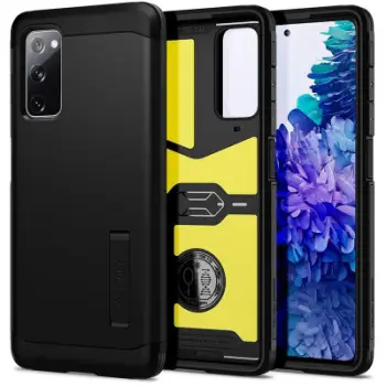 Mbështjellës për Samsung Galaxy S20 FE/S20 FE 5G Spigen Tough Armor, i zi
