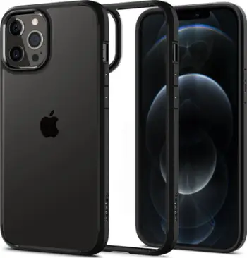 Mbrojtëse Spigen Ultra Hybrid për iPhone 12 Pro Max, e zezë