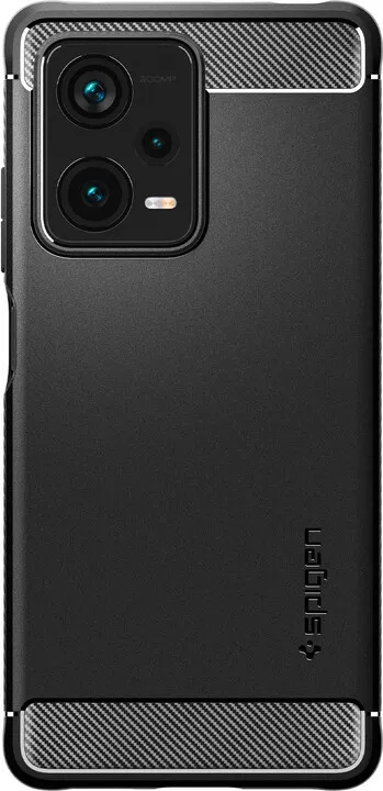 Mbështjellës për Xiaomi Redmi Note 12 Pro+ 5G Spigen Rugged Armor, e zezë - 2