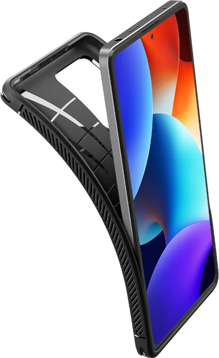 Mbështjellës për Xiaomi Redmi Note 12 Pro+ 5G Spigen Rugged Armor, e zezë - 7