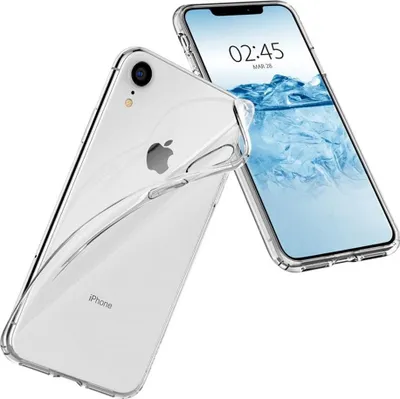 Mbështjellës për iPhone 11 Spigen Liquid Crystal, transparent - 4