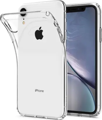 Mbështjellës për iPhone 11 Spigen Liquid Crystal, transparent