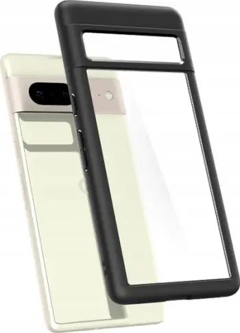 Mbështjellës për Google Pixel 7 Spigen Ultra Hybrid, i zi