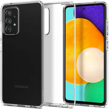 Mbrojtëse për Samsung Galaxy A52s 5G/Galaxy A52 (LTE/5G) Spigen Liquid Crystal, transparente